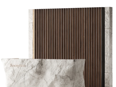  接待台 - 霍瑟姆3d模型 