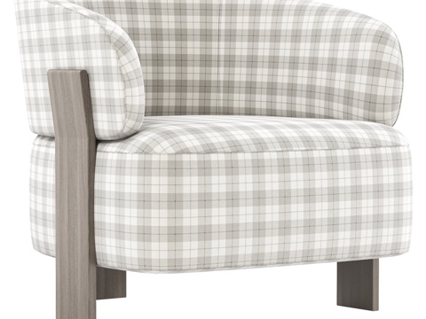  钻石魅力扶手椅3d模型 