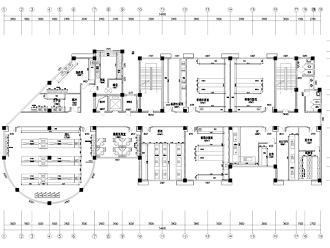 实验室 最新平面施工图合集cad施工图