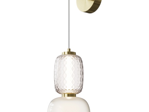  壁灯（壁饰）maytoni图案款3d模型 