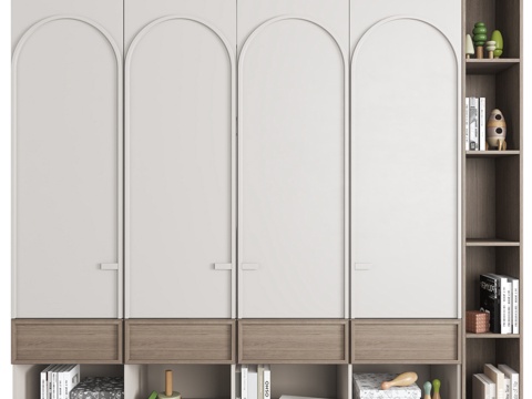  儿童家具组合1633d模型 