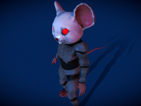  疯狂老鼠疯狂老鼠3d模型 