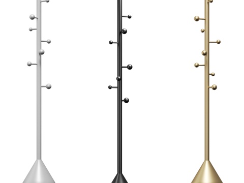  Onewus落地衣帽架3d模型 