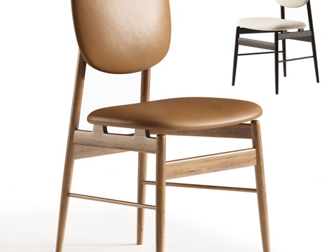  米尔顿椅3d模型 