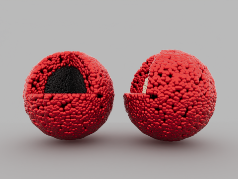  现代风格雕塑3d模型 