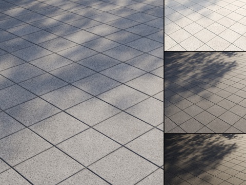  花岗岩铺装9型3d模型 