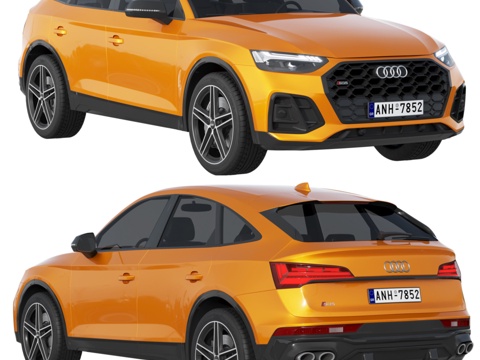  奥迪SQ5 Sportback3d模型 