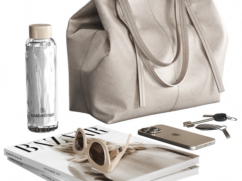  装饰套装643d模型 