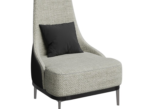  单人沙发3d模型 