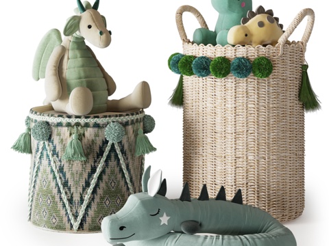  儿童房装饰1413d模型 