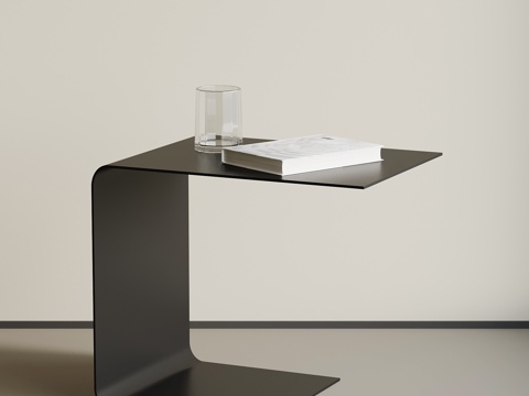  现代意式边几3d模型 