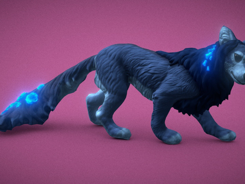  弗洛拉鲁3d模型 