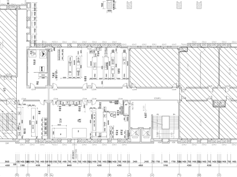 实验室 最新平面施工图合集cad施工图