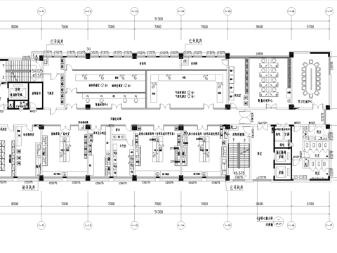 实验室 最新平面施工图合集cad施工图