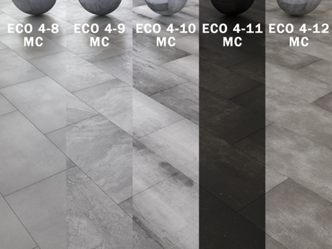  SPC层压板阿尔卑斯石纹矿物芯地板套装3d模型 