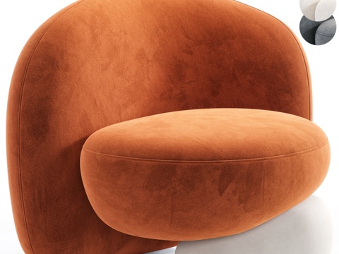  Raphael Navot扶手椅 By Artsy3d模型 