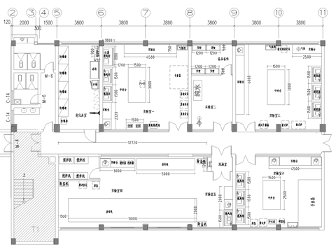 实验室 最新平面施工图合集cad施工图