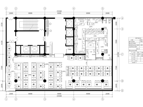 烤肉店 最新全套施工图合集cad施工图