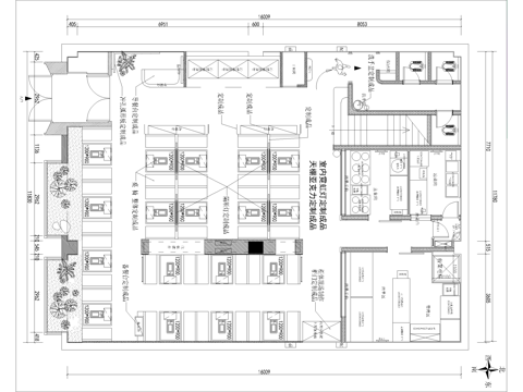 烧烤店 最新全套施工图合集cad施工图
