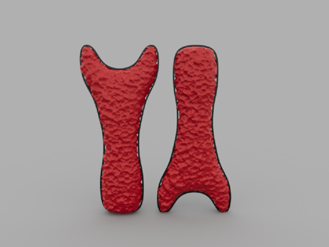  现代风格雕塑3d模型 