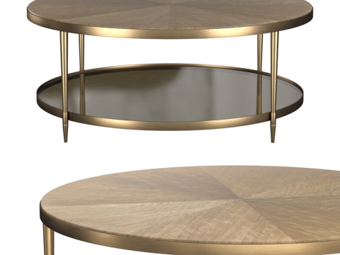  OBERON鸡尾酒桌3d模型 