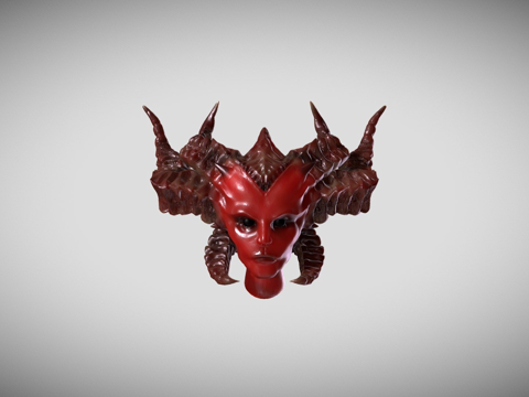  莉莉丝恶魔3d模型 