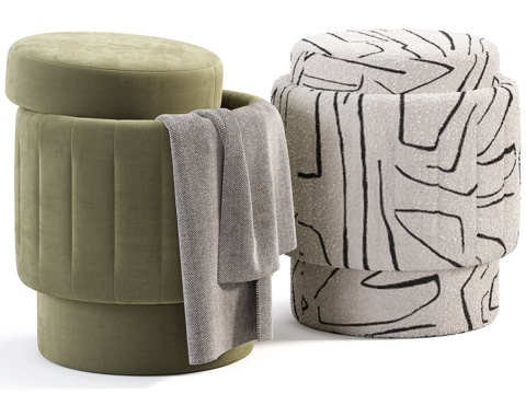  Tok Mebel品牌Probka豆袋3d模型 