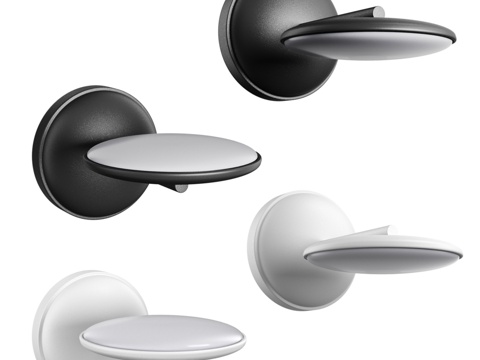  可调节壁灯3d模型 