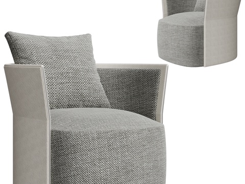  单人沙发3d模型 