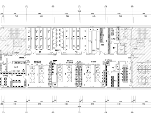实验室 最新平面施工图合集cad施工图