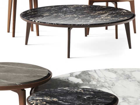  乔尔杰蒂Blend咖啡桌系列13d模型 