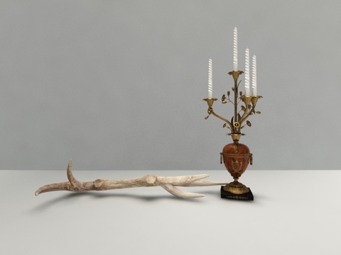  北欧烛台模型3d模型 