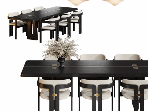  现代金属挂件画3d模型 