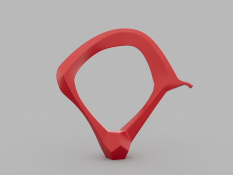  现代风格雕塑3d模型 