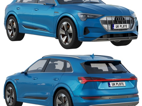  奥迪e-tron 20203d模型 