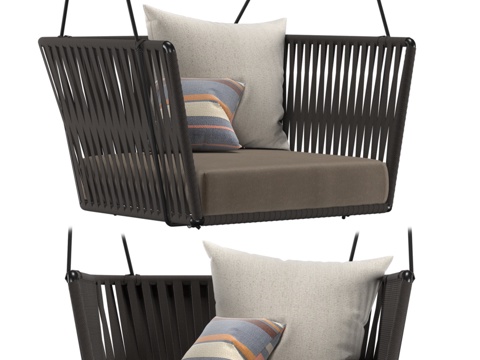  bitta kettal 吊椅3d模型 