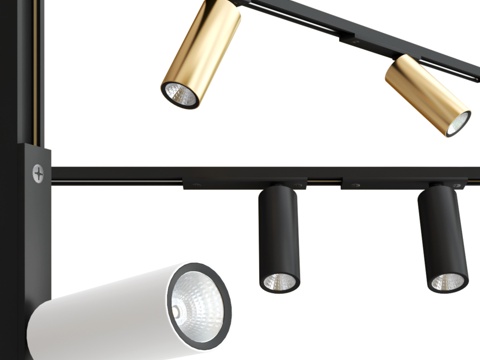  Arkoslight FIT 27 24V轨道灯3d模型 