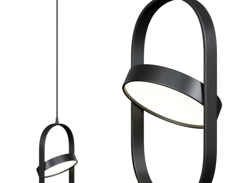  Lussole Lgo Aberdeen LED吊灯3d模型 