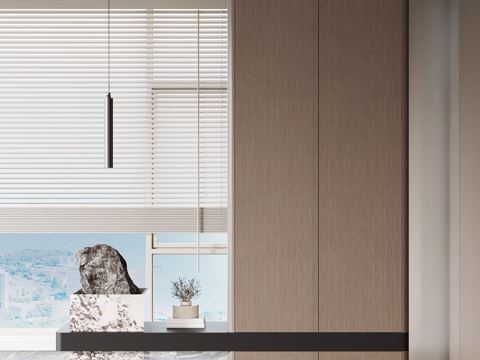  现代意式玄关3d模型 