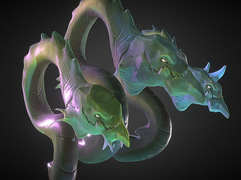  九头蛇SGP413d模型 