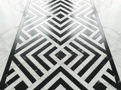  Madique工厂大理石板3d模型 