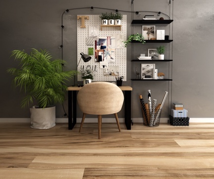  现代小书桌 装饰品3d模型 