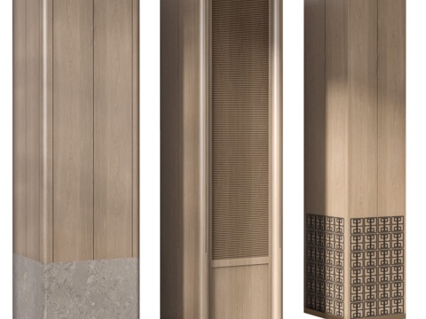  装饰柱9号3d模型 