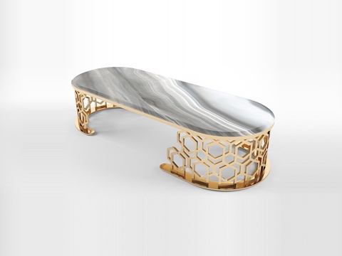  高精茶几模型3d模型 