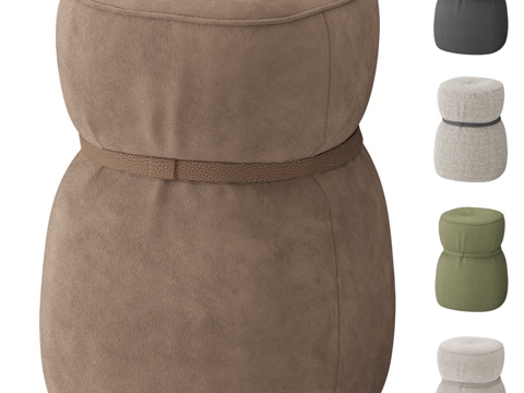  Skdesign LOOP 脚凳3d模型 