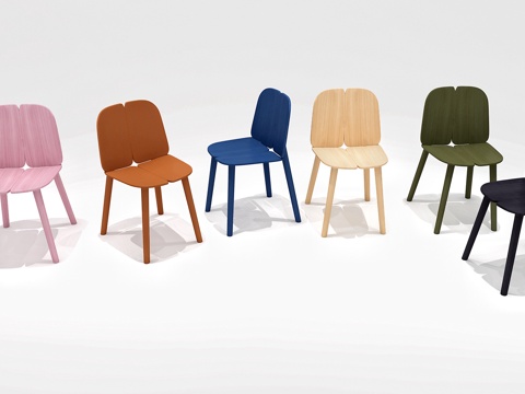  北欧餐椅 北欧餐椅3d模型 