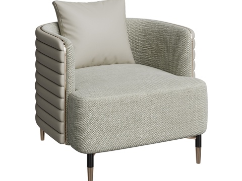  单人沙发3d模型 