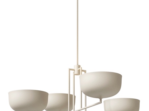  露露与乔治亚塔利吊灯3d模型 