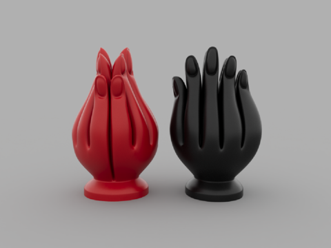  现代风格雕塑3d模型 