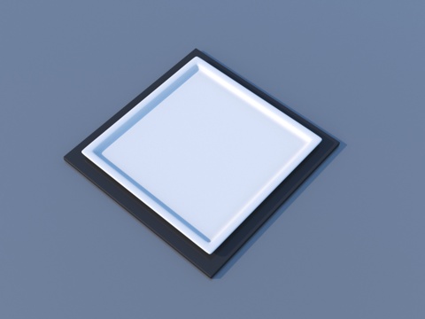  盘子 餐具3d模型 